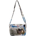 Astronaut Space Shuttle Discovery Shoulder Bag with Back Zipper View3