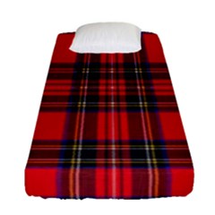 Royal Stewart Tartan Fitted Sheet (single Size) by impacteesstreetwearfour