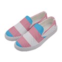 Transgender Pride Flag Women s Canvas Slip Ons View2