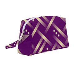 Background Non Seamless Pattern Wristlet Pouch Bag (medium) by Pakrebo