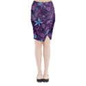 Stamping Midi Wrap Pencil Skirt View1