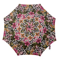 Seamless Flower Patterns Vector 03 Hook Handle Umbrellas (medium) by Sobalvarro