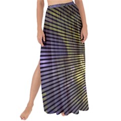 Fractal Earth Rays Design Planet Maxi Chiffon Tie-up Sarong by Pakrebo