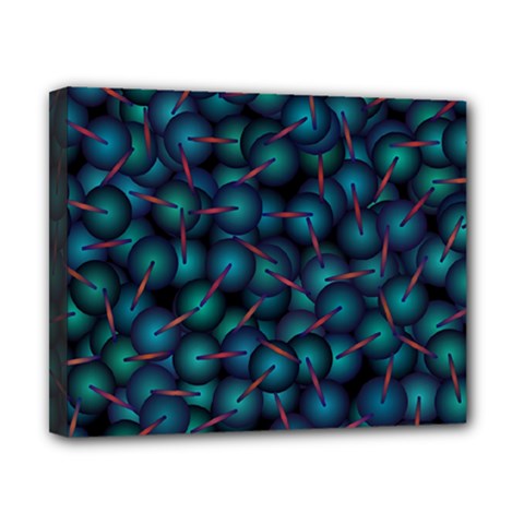 Background Abstract Textile Design Canvas 10  X 8  (stretched) by Pakrebo