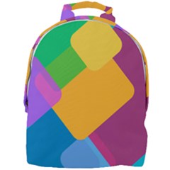 Geometry Nothing Color Mini Full Print Backpack by Mariart