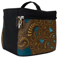 Fractal Abstract Make Up Travel Bag (big) by Bajindul
