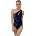 Fractal Abstract Rendering To One Side Swimsuit View1