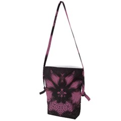 Glitch Art Grunge Distortion Folding Shoulder Bag by Mariart