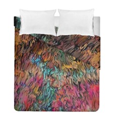 Oil Paint Duvet Cover Double Side (full/ Double Size) by Bajindul