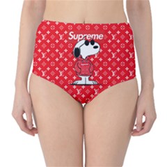 Snoop L Copy Classic High-waist Bikini Bottoms by lxrst