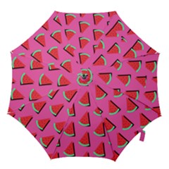 Fresh Watermelon Slices Hook Handle Umbrellas (large) by VeataAtticus