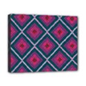 Purple Textile And Fabric Pattern Canvas 10  x 8  (Stretched) View1