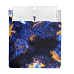 Universe Exploded Duvet Cover Double Side (full/ Double Size) by WensdaiAmbrose