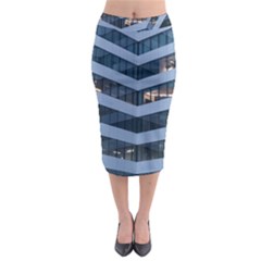 Architectural Design Architecture Building Business Midi Pencil Skirt by Pakrebo