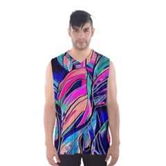 Tropical Leaves Resize 2000x2000 Same A3580b Men s Sportswear by Sobalvarro