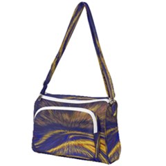 Bomb Background Pattern Explode Front Pocket Crossbody Bag by Mariart
