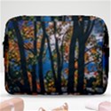 Silhouette Of Trees Make Up Pouch (Large) View1