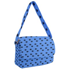 Blue Eyes Courier Bag by snowwhitegirl