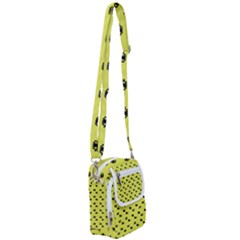 Yellow Eyes Shoulder Strap Belt Bag by snowwhitegirl