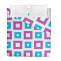 Pattern Plaid Duvet Cover Double Side (Full/ Double Size) View1