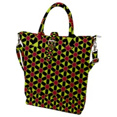 Pattern Texture Backgrounds Buckle Top Tote Bag by HermanTelo