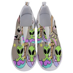 Graphic Kawaii Bunnies No Lace Lightweight Shoes by Sudhe