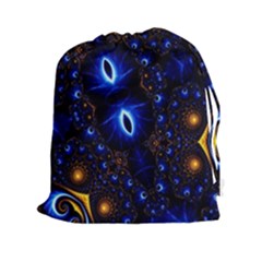 Fun Photo Amazing Art Kaleidoscope Mosaic Drawstring Pouch (xxl) by Wegoenart
