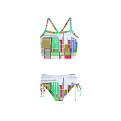 Business Finance Statistics Graphic Girls  Tankini Swimsuit by Simbadda