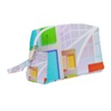 City Modern Business Skyscrapers Wristlet Pouch Bag (Medium) View1