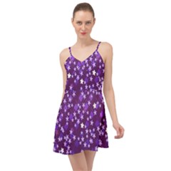 Ross Pattern Square Summer Time Chiffon Dress by HermanTelo