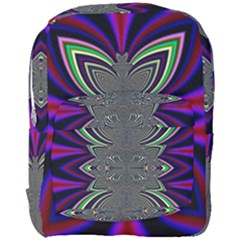 Abstract Artwork Fractal Background Pattern Full Print Backpack by Sudhe