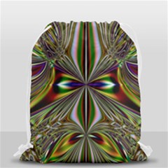 Abstract Art Fractal Pattern Drawstring Bag (small) by Sudhe