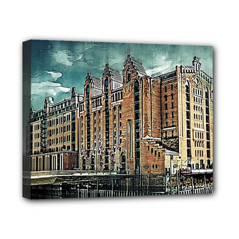 Architecture City Building Travel Canvas 10  X 8  (stretched) by Wegoenart