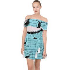 Elissa Off Shoulder Chiffon Dress by snowwhitegirl