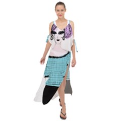 Elissa Maxi Chiffon Cover Up Dress by snowwhitegirl
