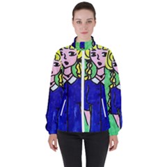 Thursday Women s High Neck Windbreaker by snowwhitegirl