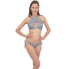 Hello Daisy Cross Front Halter Bikini Set by VeataAtticus