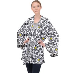 Hello Daisy Velvet Kimono Robe by VeataAtticus