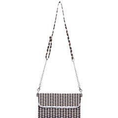 Coffee Beans Pattern Illustrator Mini Crossbody Handbag by Wegoenart