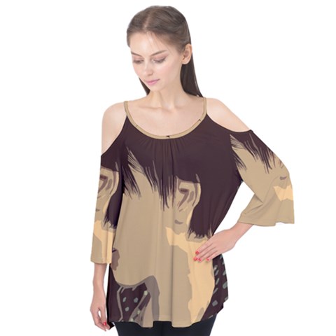 Punk Face Flutter Tees by snowwhitegirl