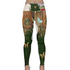 Vintage Llorona Collage Lightweight Velour Classic Yoga Leggings by snowwhitegirl