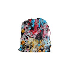 Paint Me Down 4 Drawstring Pouch (small) by impacteesstreetwearsix