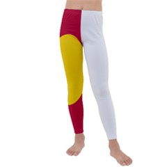 Colorado State Flag Symbol Kids  Lightweight Velour Leggings by FlagGallery