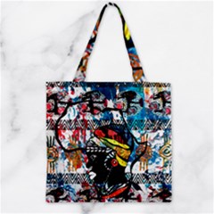 Tajah Olson Designs  Zipper Grocery Tote Bag by TajahOlsonDesigns