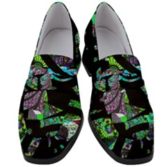 Design 11 Women s Chunky Heel Loafers by TajahOlsonDesigns