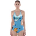 Patokip Cut-Out One Piece Swimsuit View1