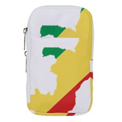 Congo Flag Map Geography Outline Waist Pouch (small) by Sapixe