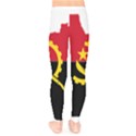 Angola Flag Map Geography Outline Kids  Legging View2
