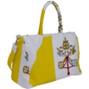 Vatican City Country Europe Flag Duffel Travel Bag View2