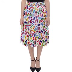 Heart Flags Countries United Unity Classic Midi Skirt by Sapixe